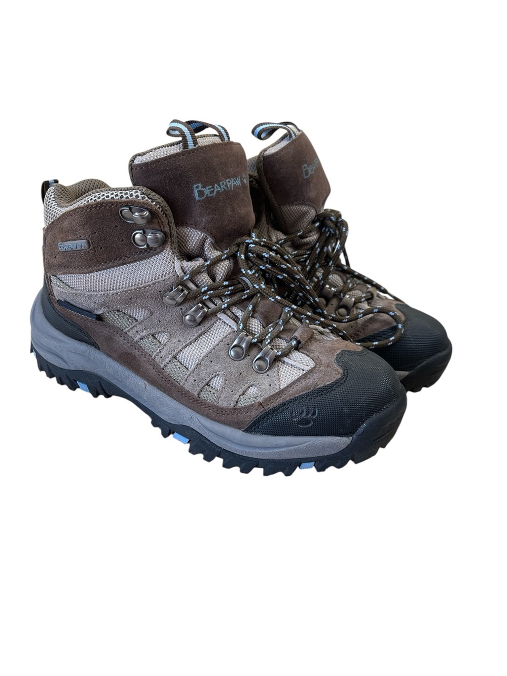Bearpaw hiking boots, waterproof brown size 7